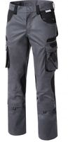 PIONIER-Workwear-Damen-Arbeits-Berufs-Bund-Hose, TOOLS, 285g/m, grau/schwarz