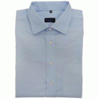 PIONIER-Workwear-Herren-Arbeits-Berufs-Hemd, 1/1-Arm, BW, hellblau
