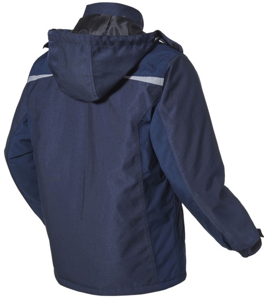 PIONIER-Winterjacke, Outdoor, marineblau