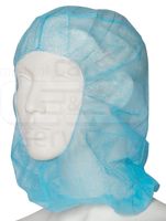 WIROS-Einweg-Vlies-Hauben, Einmalhauben, Astro, Premium, Pkg � 100 St�ck, VE = 1000 St�ck, blau