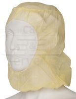 WIROS-Einweg-Vlies-Hauben, Einmalhauben, Astro, Premium, Pkg � 100 St�ck, VE = 1000 St�ck, gelb