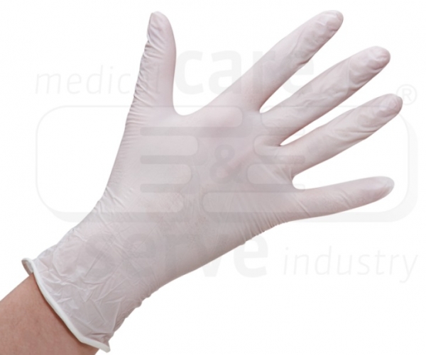 WIROS-Hand-Schutz, Einweg-Nitril Handschuhe, puderfrei, extra leicht, Spenderbox, Pkg � 200 St�ck, VE = 10 Pkg, wei�
