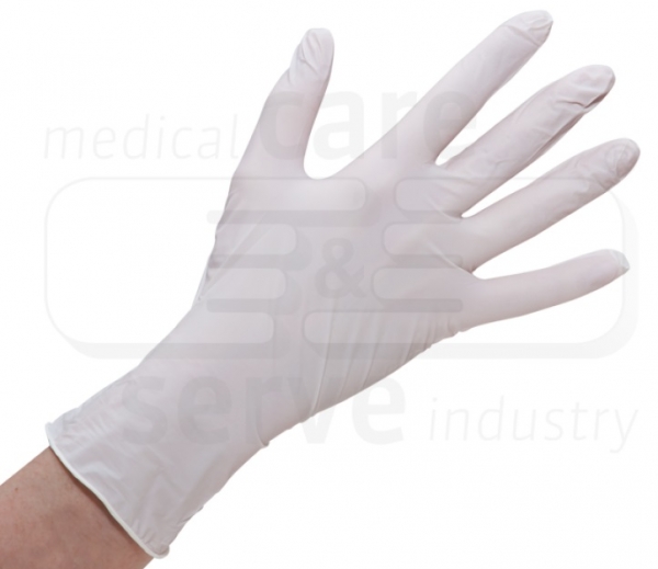 WIROS-Hand-Schutz, Einweg-Nitril Handschuhe, puderfrei, premium, Spenderbox, Pkg � 100 St�ck, VE = 10 Pkg, wei�