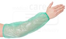 WIROS-Jobwear, Einweg-PE-�rmelschoner, Einmal-Armschoner, Gummiz�ge, 0,018 mm, 20 x 40 cm, Pkg � 100 St�ck, VE = 2000 St�ck, gr�n