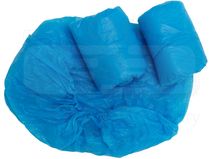 care&serve-Hygiene, Einweg-CPE Matratzenüberzug, gehämmert, Gummizug, 0,02 mm, Polybeutel, 90 x 210 x 20 cm, Pkg. á 10 Stück, VE: 100 Stück, blau