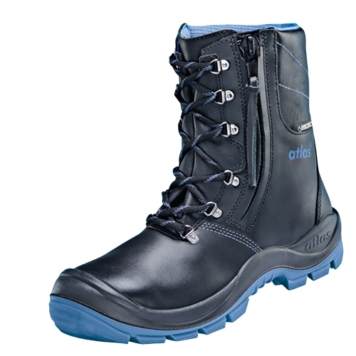 ATLAS-S3 CI-Winter-Sicherheits-Arbeits-Berufs-Schuhe, hoch, GTX 945 XP, Thermo, Gore-Tex, schwarz