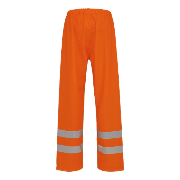 ELKA Warn-Schutz-Bund-Hose, Arbeits-Sicherheits-Berufs-Hose,  Dry Zone EN 471, warnorange