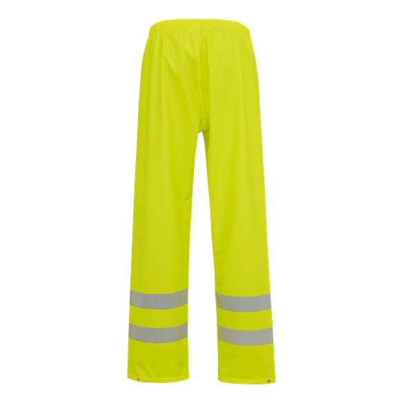 ELKA Warn-Schutz-Bund-Hose, Arbeits-Sicherheits-Berufs-Hose,  Dry Zone EN 471, warngelb