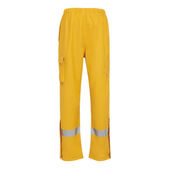 ELKA-D-LUX-Regen-N�sse-Wetter-Schutz-Bundhose, DRY ZONE, 190g/m�, gelb