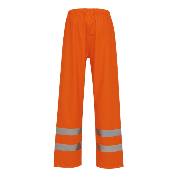 ELKA-Regen-N�sse-Wetter-Schutz-Bund-Hose, DRY ZONE VSIBLE, 170g/m�, warnorange