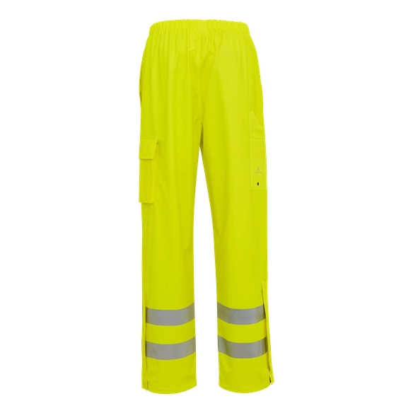 ELKA-Regen-N�sse-Wetter-Schutz-Bund-Hose, EN 471, DRY ZONE OFFSHORE, 200g/m�, warngelb