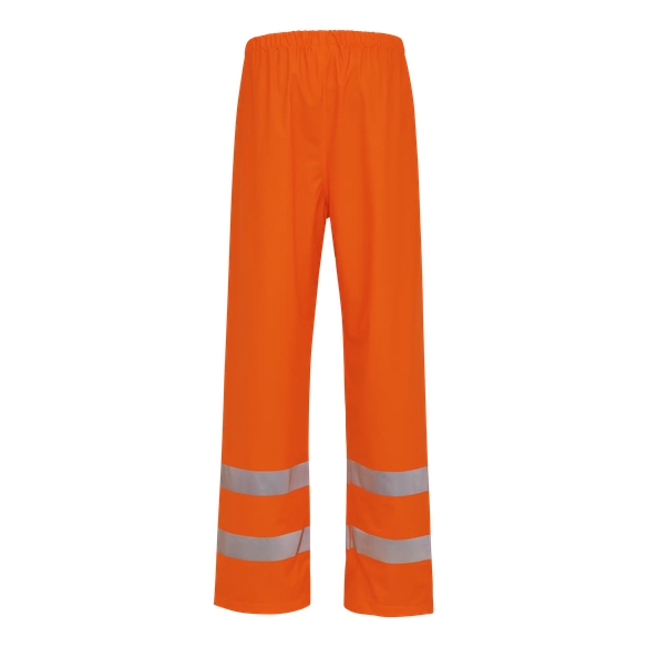 ELKA-Regen-N�sse-Wetter-Schutz-Bund-Hose, EN 471, DRY ZONE OFFSHORE, 200g/m�, warnorange