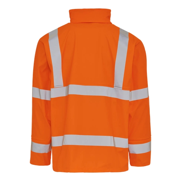 ELKA Warn-Schutz-Arbeits-Berufs-Jacke, Dry Zone EN 471, warnorange