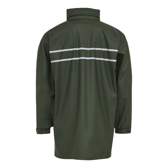 ELKA-Arbeits-Berufs-Regen-N�sse-Wetter-Schutz-Jacke, Dry Zone D-Lux, oliv
