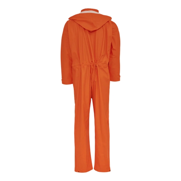 ELKA Regen-N�sse-Wetter-Schutz, Arbeits-Berufs-Overall-Schutzanzug, Dry Zone, orange