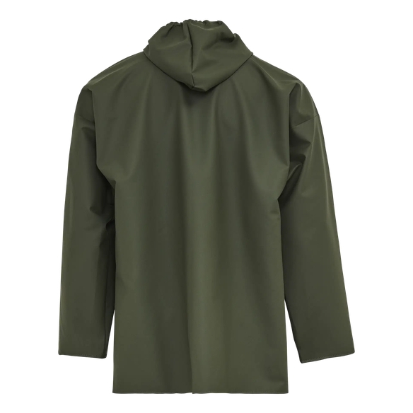 ELKA Regen-N�sse-Wetter-Schutz-Arbeits-Berufs-Jacke, PVC Light, oliv