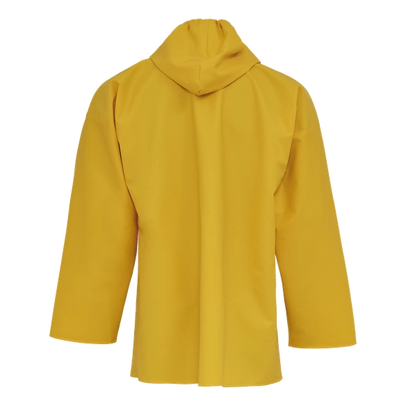 ELKA Regen-N�sse-Wetter-Schutz-Arbeits-Berufs-Jacke, PVC Light, gelb