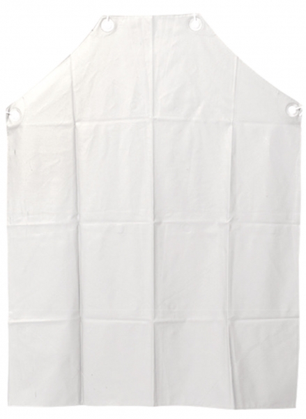ELKA-PVC-Arbeits-Gummi-Schutz-Schürze, CLEANING, 320g/m², weiß