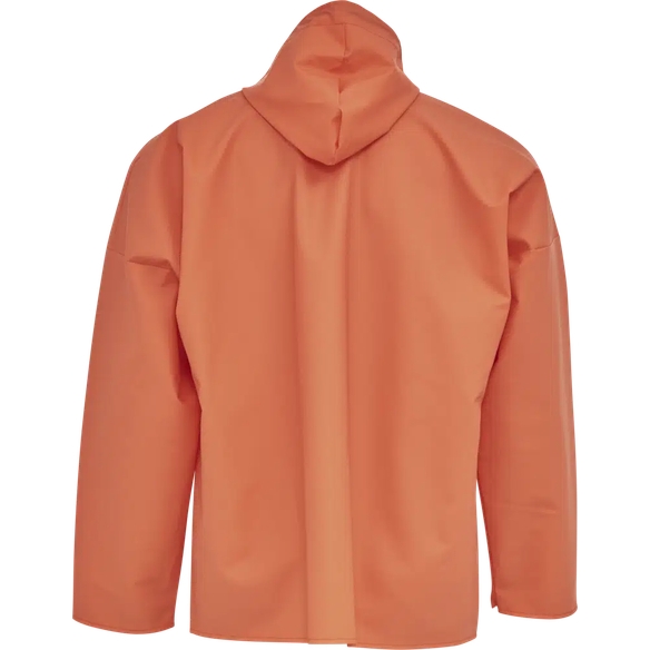 ELKA Regen-N�sse-Wetter-Schutz-Arbeits-Berufs-Jacke, Schlupf-Jacke, PVC Light, orange