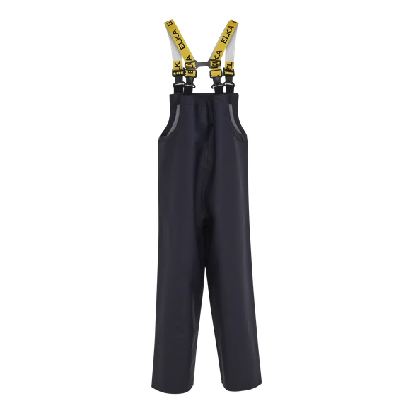 ELKA-Regen-N�sse-Wetter-Schutz, Arbeits-Berufs-Latzhose, PVC LIGHT, 320g/m�, marine
