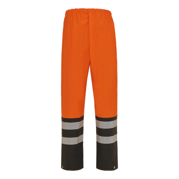 ELKA-Warn-Schutz-Bund-Hose, 220g/m�, warnorange/schwarz
