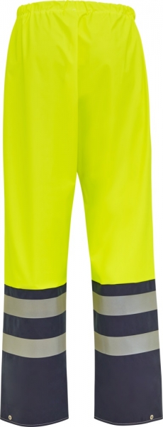 ELKA-Warn-Schutz-Bund-Hose, 220g/m, warngelb/marine