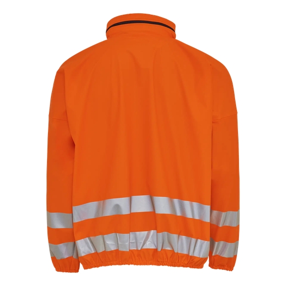 ELKA Warn-Schutz-Arbeits-Berufs-Jacke, mit Rei�verschluss, Elka Xtreme EN 471, war