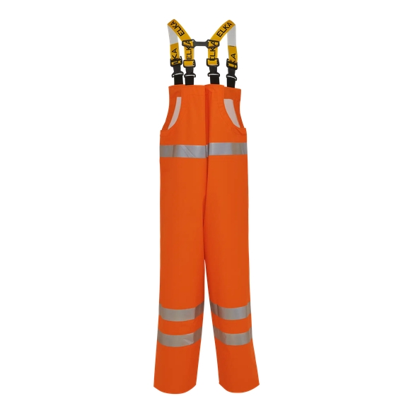 ELKA Warn-Schutz-Arbeits-Berufs-Latz-Hose Elka Xtreme EN 471, warnorange