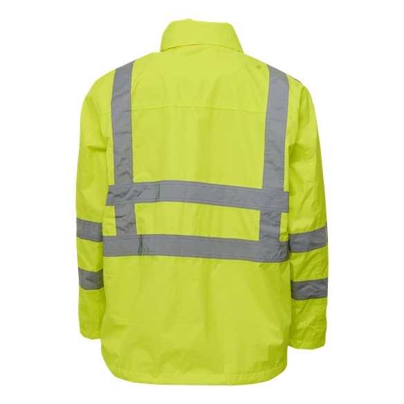 ELKA-Regen-N�sse-Wetter-Schutz-Jacke, VISIBLE XTREME, warngelb