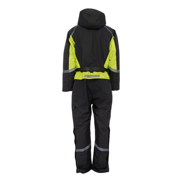 ELKA-Winter-Overall, WORKING XTREME mit recycled Futter, schwarz/warngelb