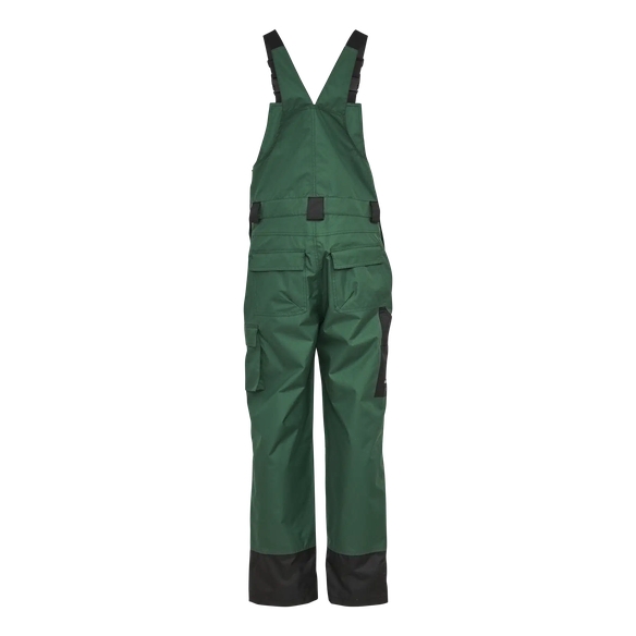 ELKA-Regen-N�sse-Wetter-Schutz, Arbeits-Berufs-Latzhose, Working Xtreme, gr�n/schwarz