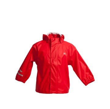 ELKA-Regenjacke Kids Elements, 190 g/m, rot