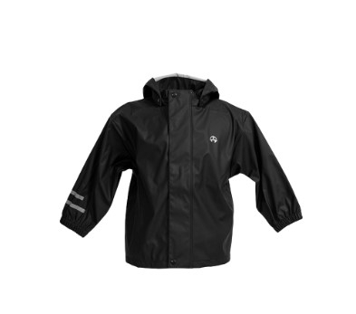 ELKA-Regenjacke Kids Elements, 190 g/m, schwarz