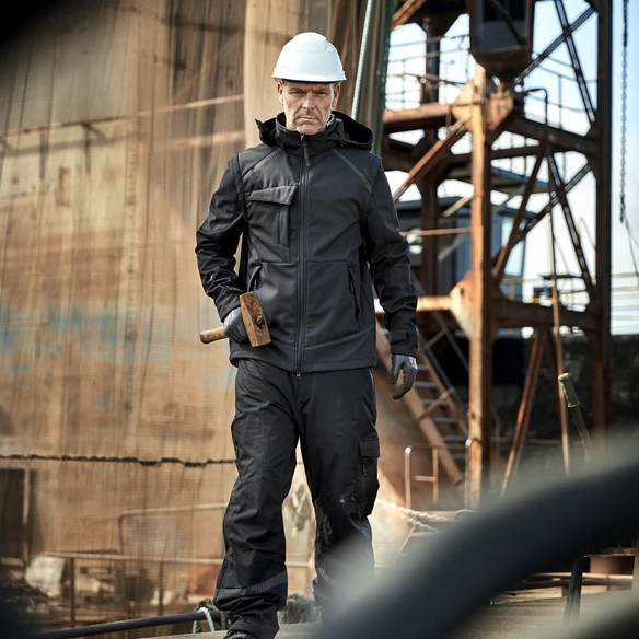 ELKA-Softshelljacke, WORKING XTREME, schwarz