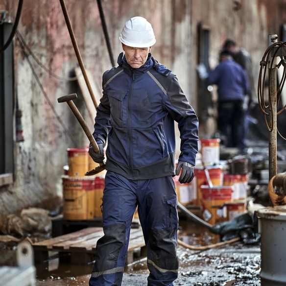 ELKA-Softshelljacke, WORKING XTREME, marine/schwarz
