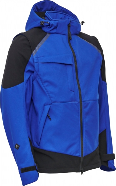 ELKA-Softshelljacke, WORKING XTREME, royalblau/schwarz