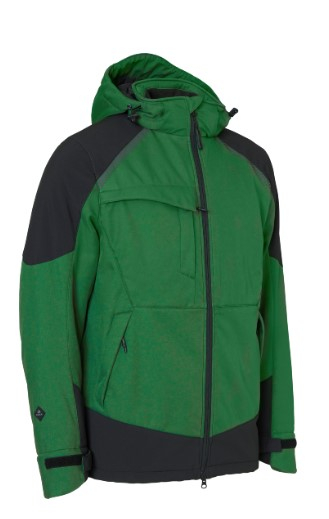 ELKA-Winter-Softshelljacke, WorkingXtreme, grün/schwarz