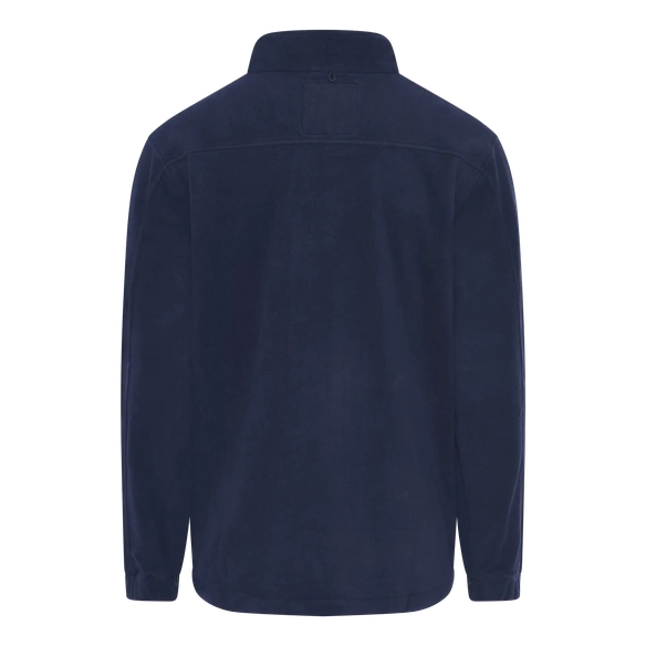 ELKA-Schwei�er-Arbeits-Schutz-Berufs-Jacke, Fleece-ZIPP-IN-Jacke, ANTIFLAME-ANTISTATIC, navy