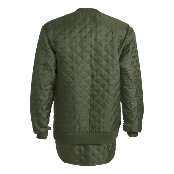 ELKA-Thermo-Arbeits-Berufs-Jacke, THERMO UND FASERPELZ, 200g/m�, oliv