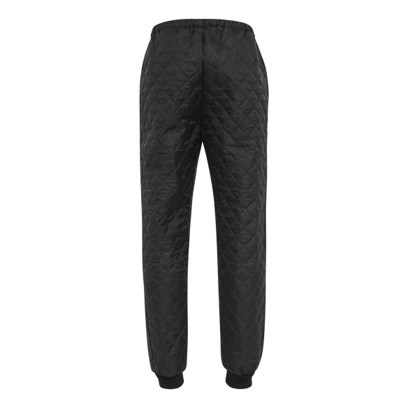 ELKA-Damen-Thermo-Arbeits-Berufs-Bund-Hose, THERMO UND FASERPELZ, 200g/m�, 200g/m�, schwarz