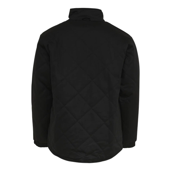 ELKA-Schwei�er-Arbeits-Schutz-Berufs-Jacke, Thermo-ZIPP-IN-Jacke, ANTIFLAME-ANTISTATIC, schwarz