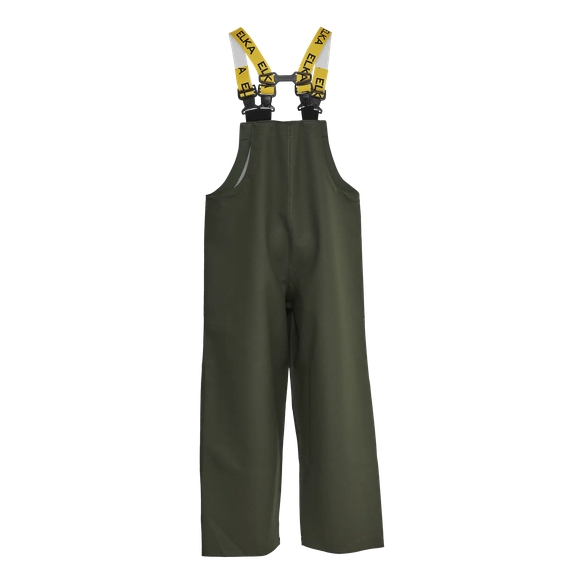 ELKA-Regen-N�sse-Schutz-Latzhose, Fishing Xtreme, oliv