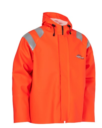 ELKA-Jacke, Fishing Xtreme, mit Kapuze, warnorange
