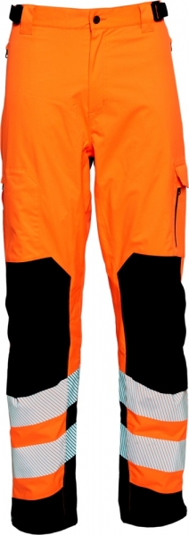 ELKA-Warnschutz-Bundhose VISIBLE-XTREME, warnorange/schwarz