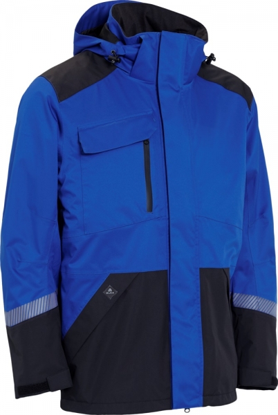 ELKA-Stretch-Jacke, Working Xtreme, royalblau/schwarz