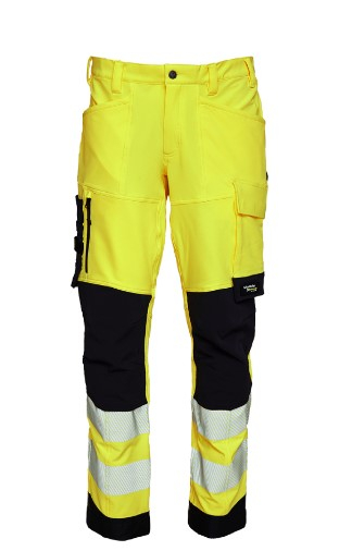 ELKA-Bundhose, Visible Xtreme, recycelt, warngelb/schwarz