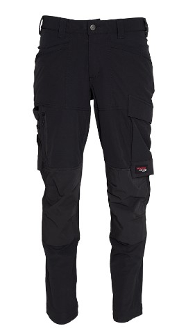ELKA-Bundhose, Working Xtreme, recycelt, kurzes Modell, schwarz