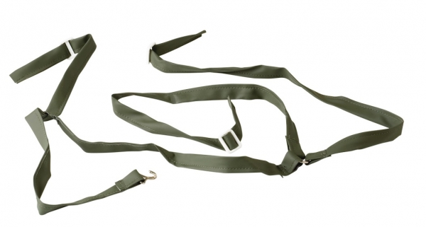 ELKA-Geschirr für Arbeits-Gummi-Schutz-Schürze, CLEANING, 320g/m², weiß