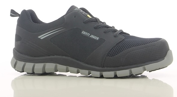 SAFETYJOGGER- S1P- Sicherheitshalbschuh, LIGERO, black, CI, ESD, SRC