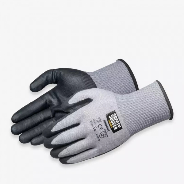 SAFETYJOGGER-Handschuh, PROCUT, schnittfest, aus HPPE, Schaumstoff-Nitril-Beschichtung, 4X42D